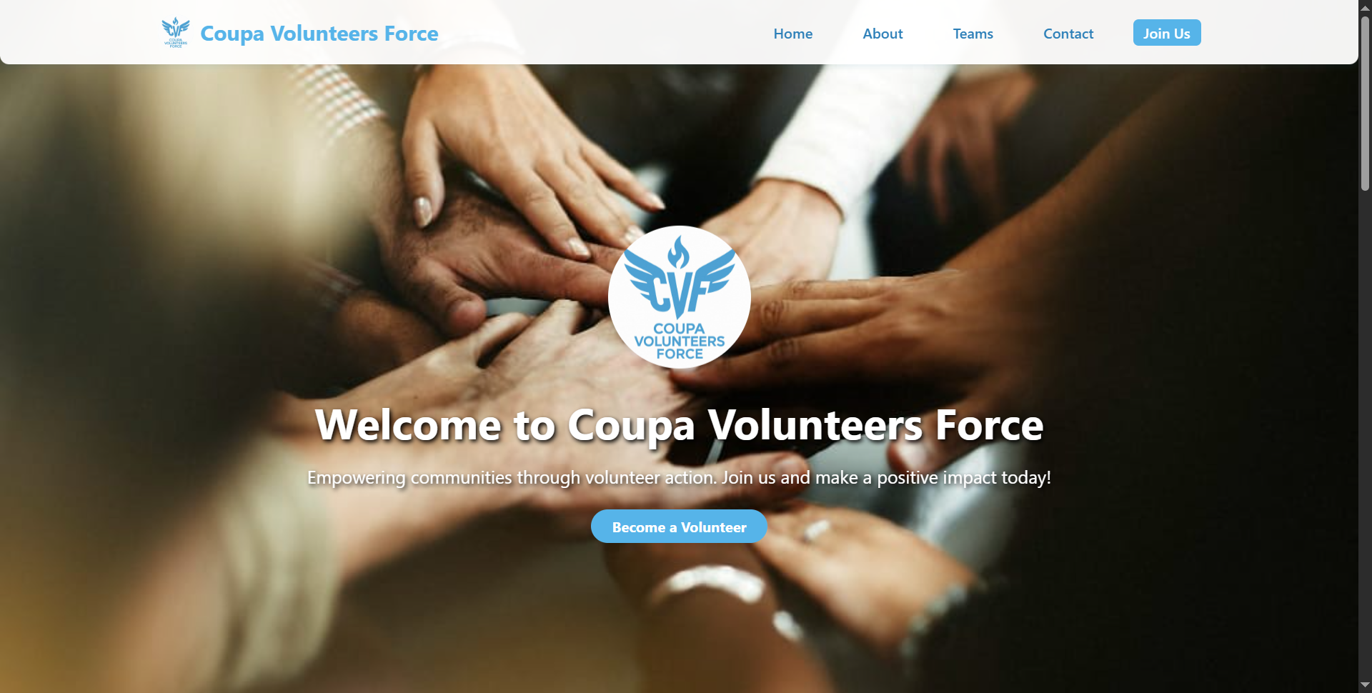 Coupa Volunteers Force